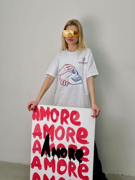Футболка череп біла VG-TSHIRT-SKULL-WH-S фото Футболка череп біла VG-TSHIRT-SKULL-WH-S фото