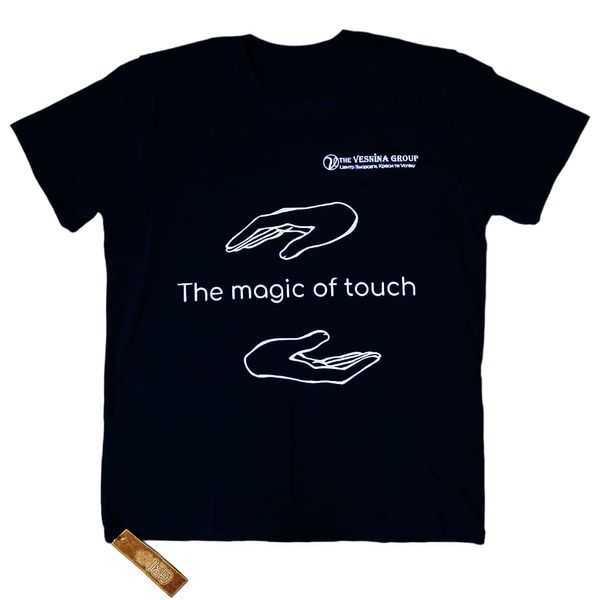 Футболка магия прикосновения черная VG-TSHIRT-MGT-BK-S фото