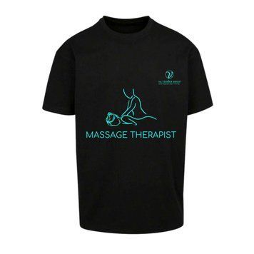 Футболка массаж терапия черная VG-TSHIRT-MST-BK-S фото